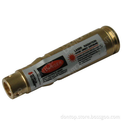 Cartridge Red Gun Laser Bore Sighter Copper for Various Caliber (BS002)